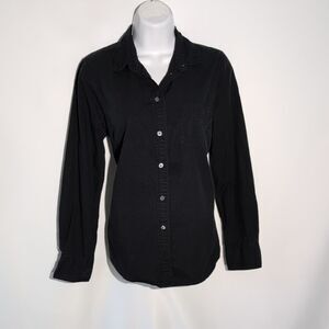 Stylish Black Long Sleeve Shirt